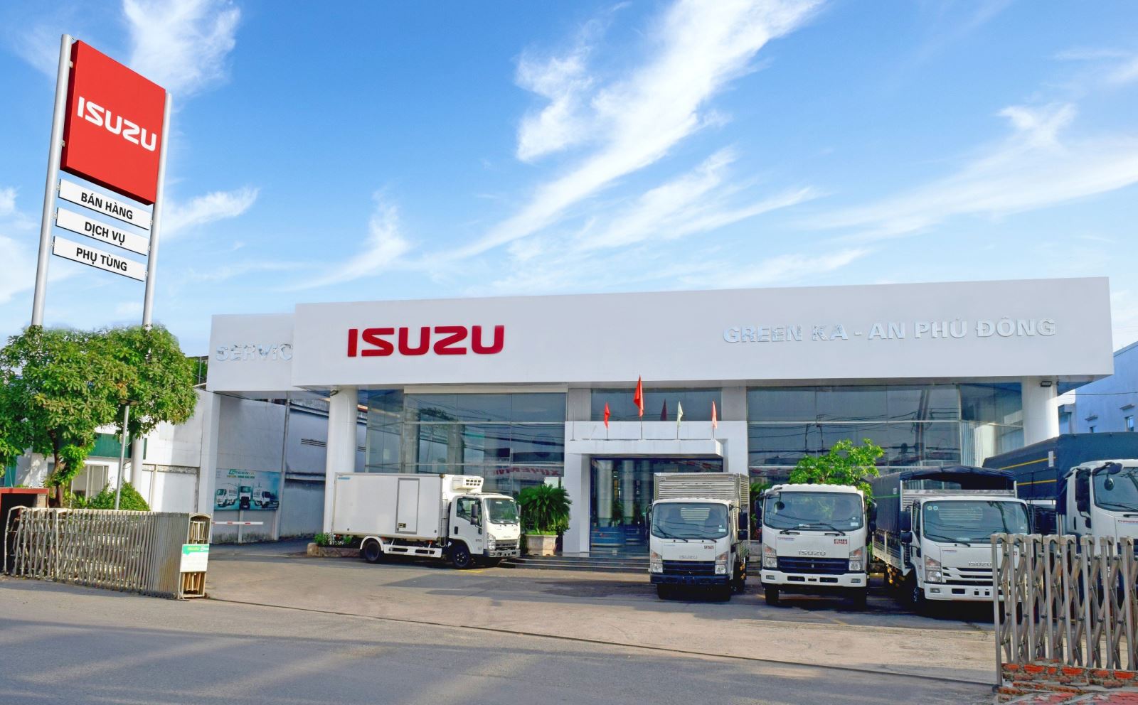 ĐẠI LÝ ISUZU GREENKA ( ISUZU MAI LINH )