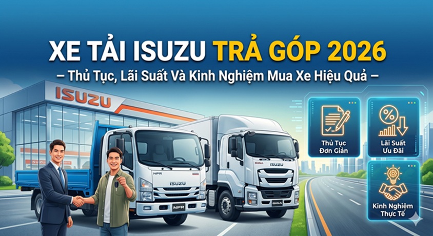 Mua xe tải Isuzu trả góp