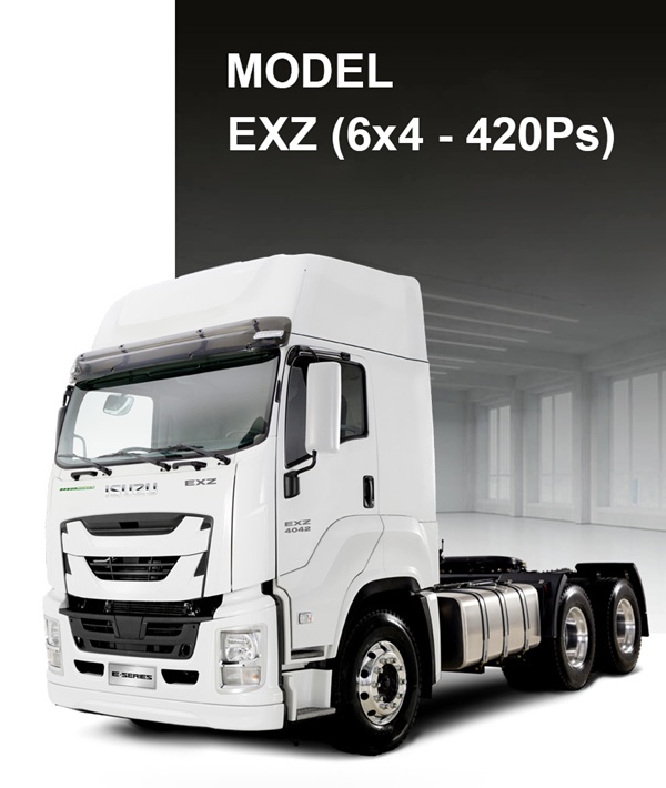 Giới Thiệu Xe Đầu Kéo Isuzu 6x4 - 420Ps