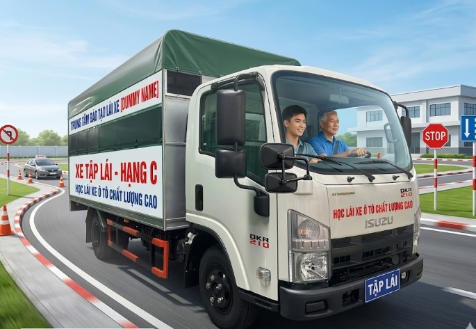 Tiêu Chuẩn Xe Tập Lái Hạng C1 Theo QCVN 40:2024/BGTVT Mới Nhất 2026 - Ảnh 2