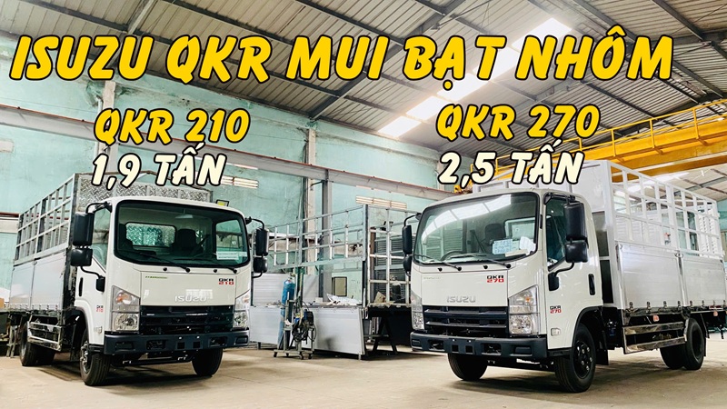 Bảng Giá Xe ISUZU QKR 2026 | ISUZU SÀI GÒN báo giá xe ISUZU QKR Đầu Vuông 2026