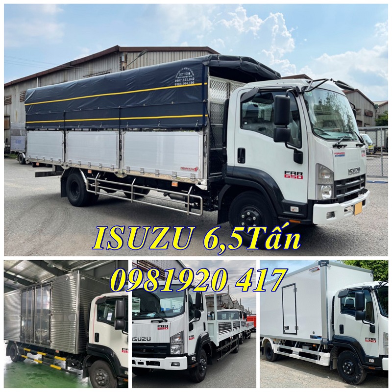 Xe tải Isuzu FRR 650 tải trọng 6 tấn - 6T2