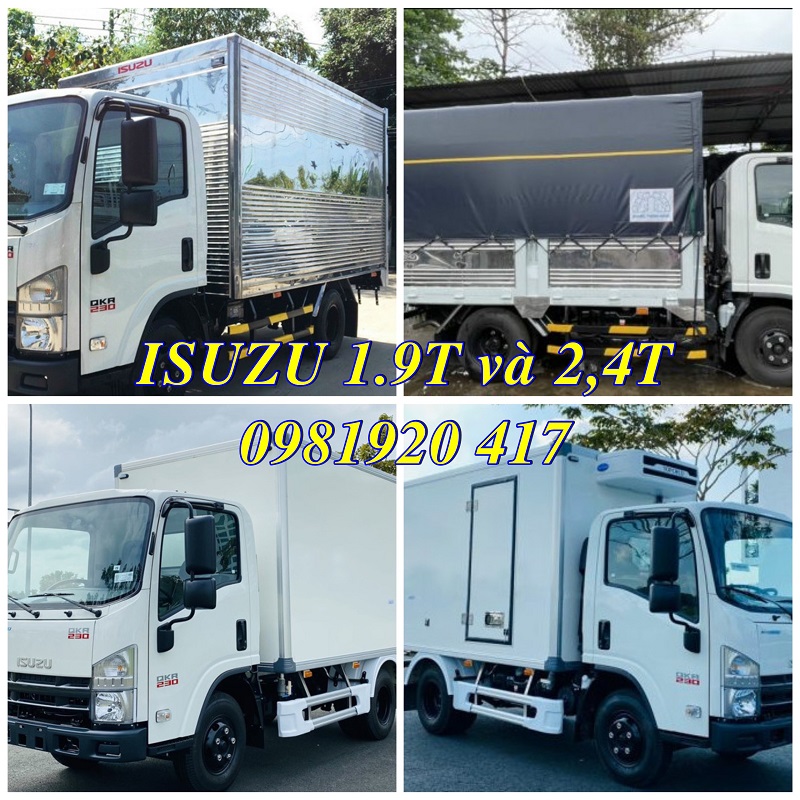 Bảng giá xe tải Isuzu Q-Series |Bảng giá xe tải Isuzu 2 tấn đến 3 tấn| tại đại lý Isuzu ở TPHCM
