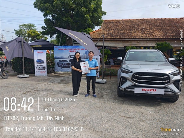 Cảm ơn quý khách hàng đã đồng hành cùng Isuzu