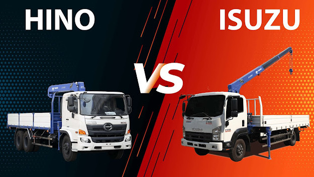 So sánh Isuzu và Hino|So sánh hãng Isuzu và hãng Hino|Isuzu vs Hino