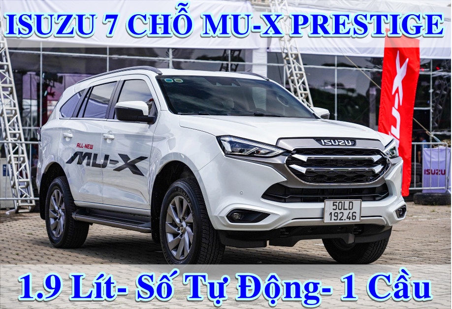 SUV 7 CHỖ MU-X PRESTIGE 1.9 AT (4×2) 2022